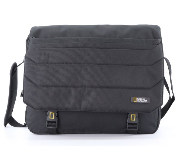 National Geographic Messenger Bag Umhängetasche 17" N00709.06 Schwarz