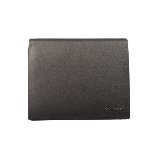 Maitre Hundsbach 4060001493 Hamlet Billfold V11 Leder Geldbörse schwarz