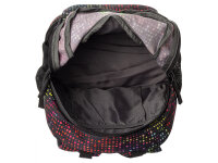 Franky Kinderrucksack mit Bodenfach KRS2 Backpack Space Dots