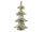 Mel-O-Design Weihnachtsbaum Led Beleuchtung Warm Weiß Weihnachtsdekoration stehend  26 cm x 48 cm x 15 cm Gold