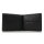 Maitre Hundsbach Gathman BillFold H12 Herren Börse, Querformat, Portemonnaie, 12 x 10 x 1,5 cm Black