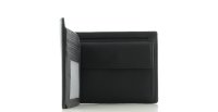 Maitre F3 Gandolf BillFold H6 Herren B&ouml;rse, Querformat, Portemonnaie, RFID Safe, 12 x 10,3 x 2,5 cm Black