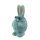 Iko Import Osterhasen Dekoration Hase mit Brille stehend 7 cm x 13 cm x7 cm