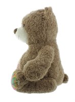 Mel-O-DesignTeddyb&auml;r mit bunten Flicken Kuscheltier Polyester 45 cm x 50 cm x 38 cm