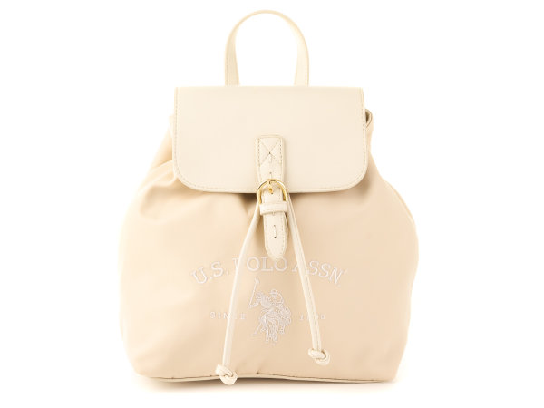 US Polo Assn Patterson Backpack Bag BEUPA2818WIP off white
