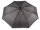 Leder Meid schwarzer Regenschirm Taschenschirm Handöffner  mit Klettverschluss