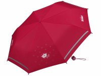 Scout Kinderregenschirm mit Reflektoren leicht 10043 Red...