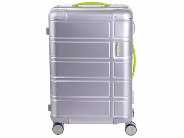 American tourister alumo spinner on sale