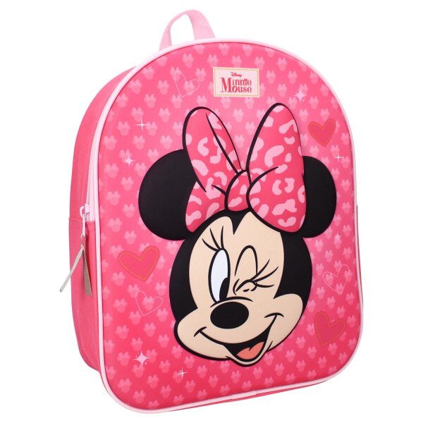 Vadobag 3D Kinderrucksack 9 Liter 088-3750 Minnie Maus Never Stop Laughing