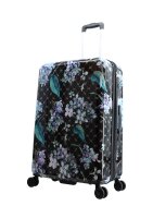 ELLE Spinner Floret Spinner Trolley Gr. S/M/L/Set  EL44HA Black Printed Floral