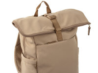 Franky RS77 Freizeit-Rucksack Rollfalte ca.21 Liter mit Laptopfach