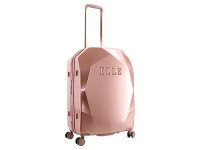 ELLE Koffer Diamond Spinner Trolley Gr. M Rose Gold