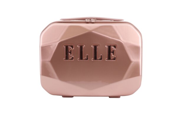 ELLE Diamond Beautycase Rose Gold