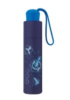 Scout Kinder-Taschenregenschirm mit Reflektorstreifen Nebula