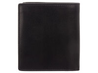 Bugatti ALDO Scheintasche 49113501 Hochformat klein wallet with flip schwarz