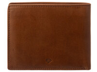 Prato A51 Scheinbörse Querformat RFID Blocker cognac