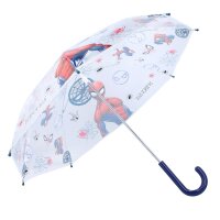 Vadobag Kinderschirm Regenschirm Spiderman Rainy Days