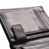 Strellson Blackwall Jorge Billfold V8 Herren Geldbörsen Leder Hochformat