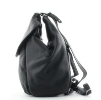 Prato LM Asif Leder City Rucksack L7 schwarz